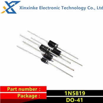 1000PCS 1N5819 IN5819 DO-41 Schottky Diodes 1A 40V