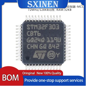 10PCS ,STM32F303CBT6 LQFP-48 ARM Cortex-M4 32-bitu Mikrokontrolieri-MCU