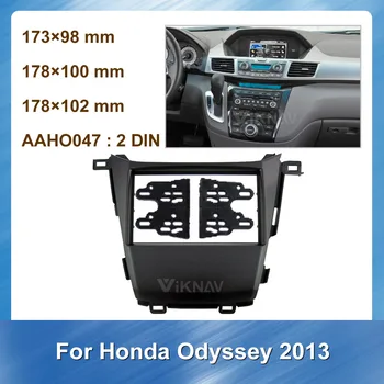 2DIN Auto Stereo, DVD, Radio Fascijas Honda Odyssey 2013 Audio Atskaņotāja Panelis Adapteris, Rāmis Dash Mount Uzstādīšanas Komplekts