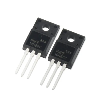 5GAB FQPF10N60C TO-220F 10N60C 10N60 600V 9.5 N-Kanāls Tranzistors