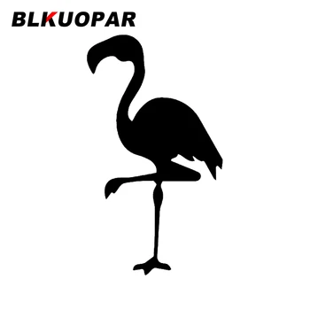 BLKUOPAR par Flamingo Putnu Auto Uzlīmes Creative Sauļošanās Personības Uzlīmes Ūdensizturīgs Oklūzija Nulles, Vējdēlis Auto Stils