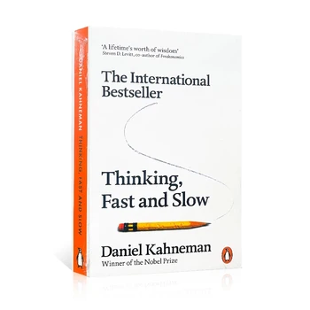 Daniel Kahneman Domāšanu,ātrs un Lēns, Lasot Grāmatas angļu valodā Pieaugušo A dzīvju vērts gudrības Ekonomikas pārvaldības grāmatas