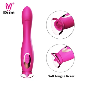 DIBE licking makstī, maksts vibrācijas stimulators Ūdensizturīgs vibrators, Anālo Butt Plug pieaugušo seksa veikals mašīna Massager rotaļlietas sieviete