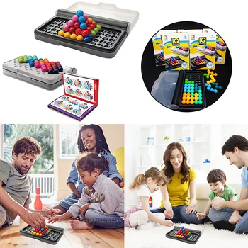 DIY Bumbu Atbilstošas Rotaļlietas Daudzfunkcionāls Montessori Krelles Inteliģentas Spēle Gludu Mīklu Šaha galdiņš Bērnu Attīstībai Piederumi