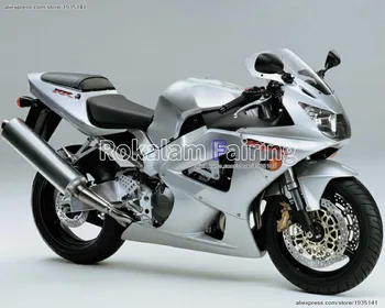 Honda CBR900RR 2000 2001 CBR929RR CBR 929RR 00 01 CBR929 RR Sudraba Ķermeņa Motociklu Aptecētājs (Injekcijas molding)