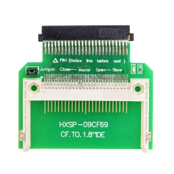 Jimier CY KF Compact Flash Merory Karti, lai 50pin 1.8 Collu IDE Cieto Disku SSD Pārveidotāja Adapteris Toshiba