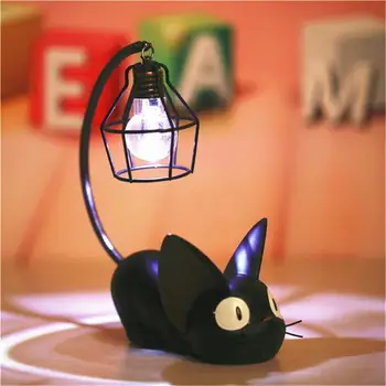 Karikatūra Kaķis Nakts Gaisma LED Mājas Apdare Kaķi, Rotaļu Lampas Bērnu Bērniem Dāvanas Guļamistabas Gultas Lasīšanas Apgaismojums Rotājumi