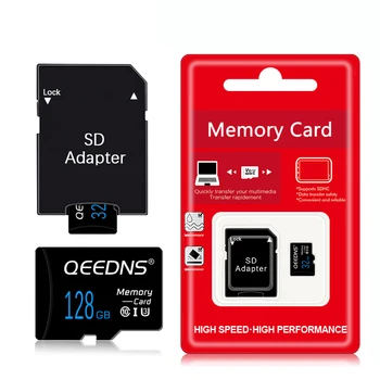 Mini SD atmiņas Kartes Micro TF Kartes 64GB, 128GB oriģinālā atmiņas karte, class 10 8gb 16gb 32gb microsd zibatmiņas disku, atmiņas karti 512 gb un 256 gb tālruni