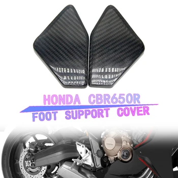 Piemērots Honda Cbr650r Cb650r 100% 2017 2018 2019 Motociklu Oglekļa Šķiedras Pedāli Aptecētājs Aizsargs Plāksnes Piederumi