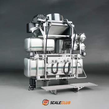 Scaleclub 1/14 CILVĒKS lieljaudas piekabes 8x8 metāla iekārtas, plaukts lesu tamiya kravas automašīnu modeli rotaļlietas hobijs