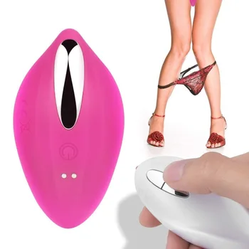Seksa rotaļlietas Sievietēm, Tālvadības Portatīvo Klitora Stimulators 10 ātrumu Kluss Biksīšu Vibrators Bezvadu Neredzamā Vibrējošais Ola