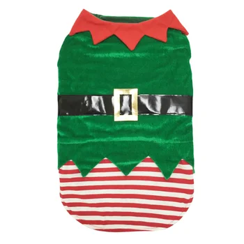 Suņu Ziemassvētku Kostīms Petcostumes Elf Suņu Drēbes, Apģērbs Santa Kaķis Claus Mopsis Kleita Customes Liela Uzvalku Kucēns Cosplay Jumpsuit