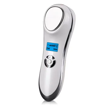USB sejas massager Importa un eksporta skaistuma instruments sievietes Auksts karsts savelk sejas ādu, padara Ādas Atjaunošanos