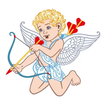 Valentīna Diena Eņģeļa Spārnus Mīlestība Zobenu Plāksteris Svītras Dzelzs Pārskaitījumu Apģērbu Thermoadhesive Plankumi uz Apģērbu Uzlīmes