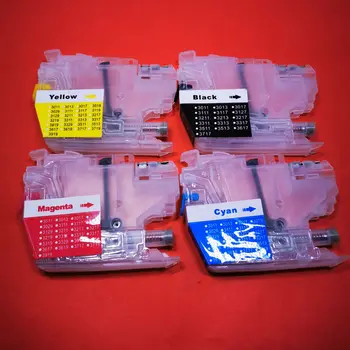YOTAT LC3011 LC3013 Uzpildāmas tintes kasetne LC3013 LC3011 Brother MFC-J491DW MFC-J497DW MFC-J690DW MFC-J895DW